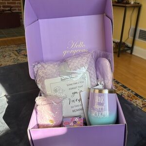 Purple and Teal Gift Set for Women